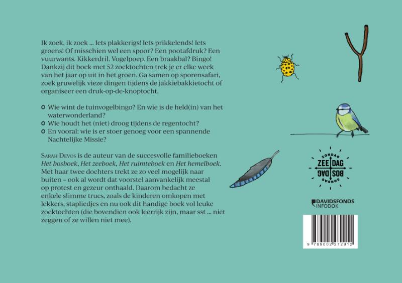 Achterkant van Expeditie natuur