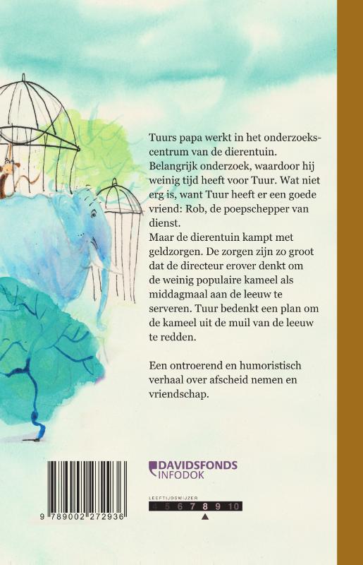 Achterkant van Pinguinpost