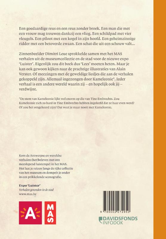 Achterkant van Kameleonie