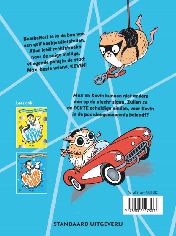 Achterkant van Kevin en de koekjesdief