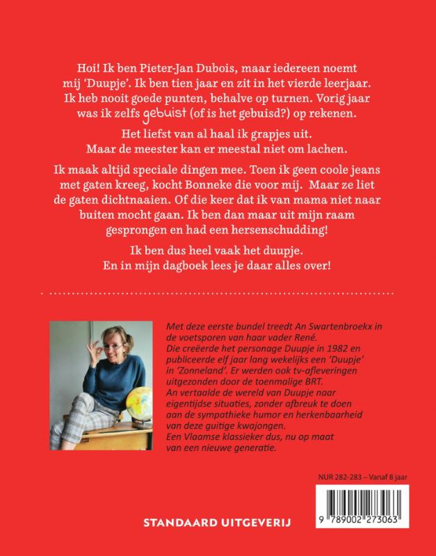 Achterkant van Duupje