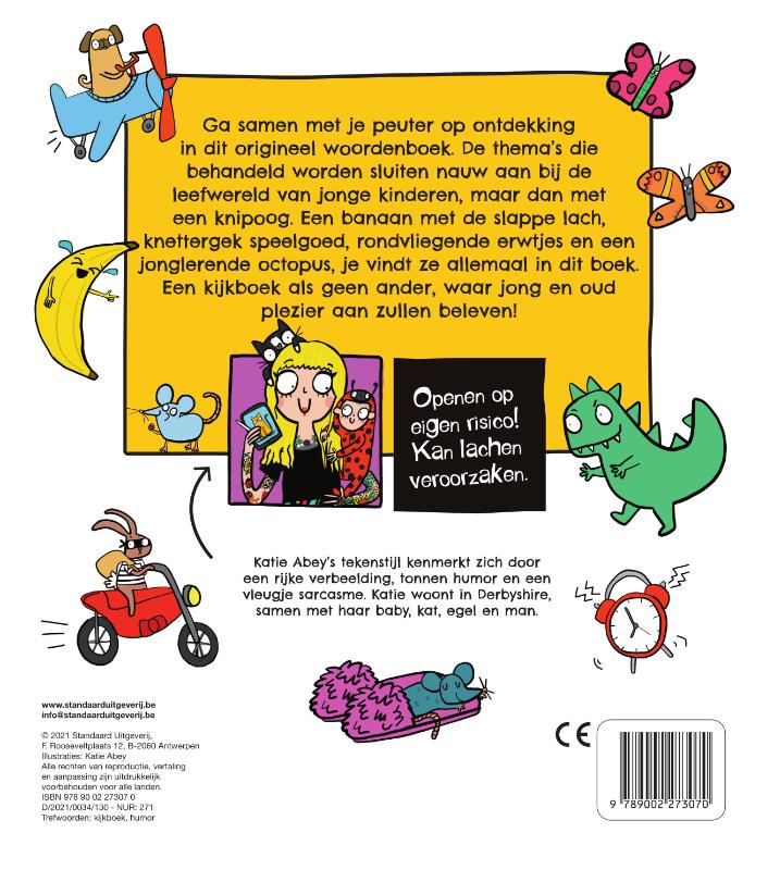 Achterkant van Mijn knotsgek woordenboek