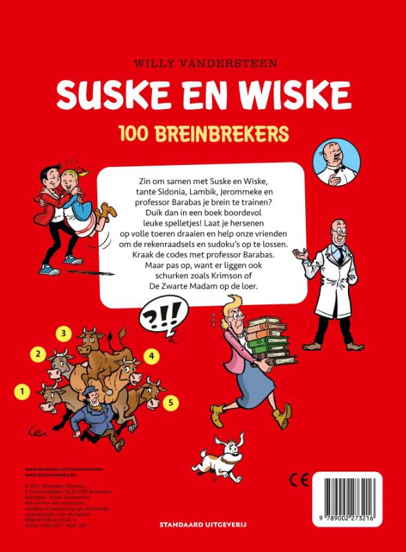 Achterkant van 100 breinbrekers
