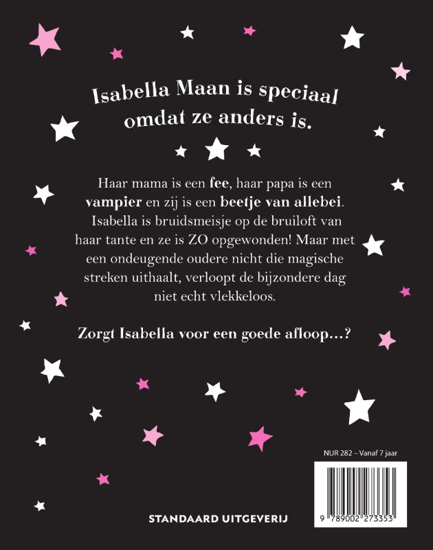 Achterkant van Isabella en het trouwfeest