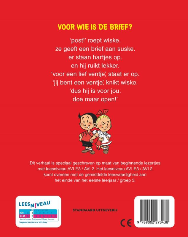 Achterkant van Voor wie is de brief?