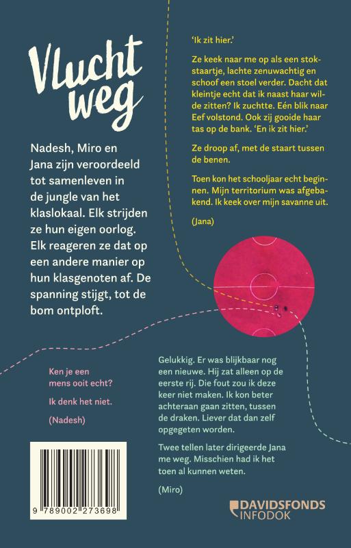 Achterkant van Vluchtweg