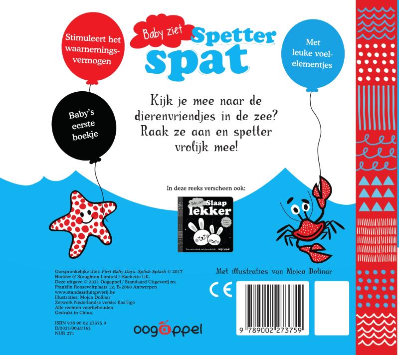 Achterkant van Spetter spat