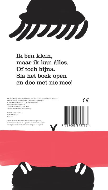 Achterkant van Het boek dat alles kan