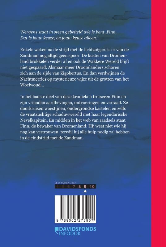 Achterkant van De zilveren zandstorm