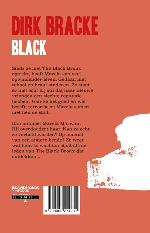 Achterkant van Black