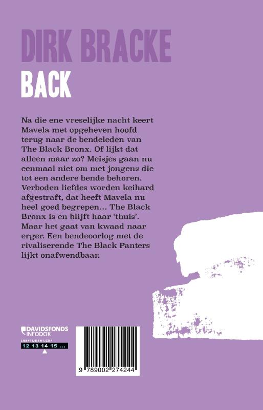 Achterkant van Back