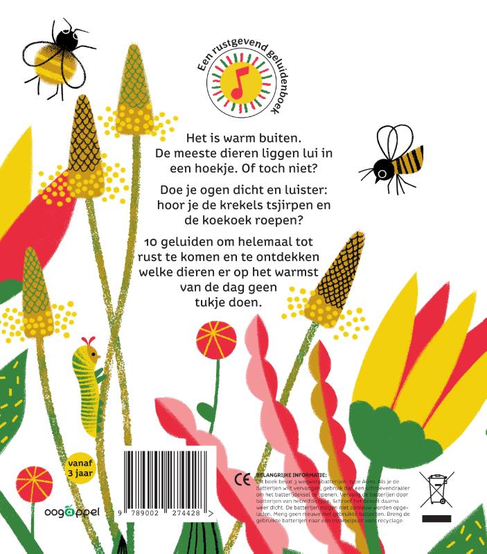 Achterkant van Zomergeluiden