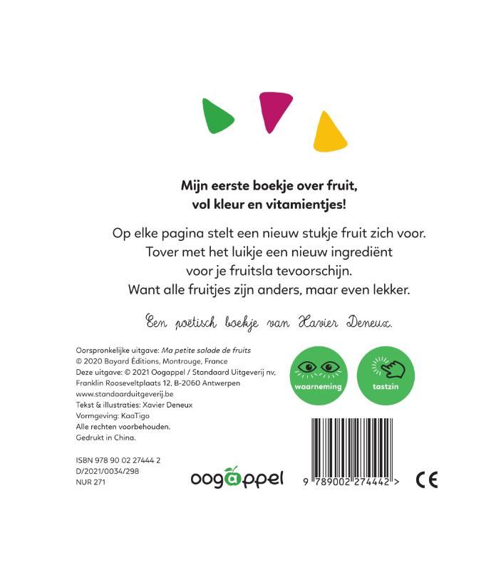 Achterkant van Een kommetje vol fruit