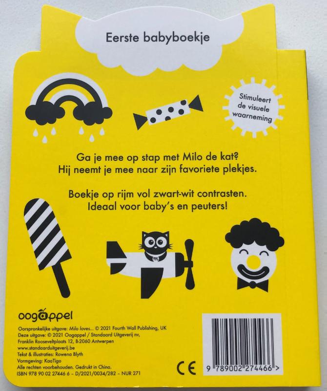 Achterkant van Milo's dag