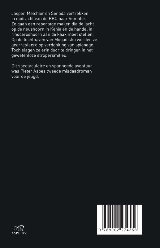 Achterkant van Luchtpost