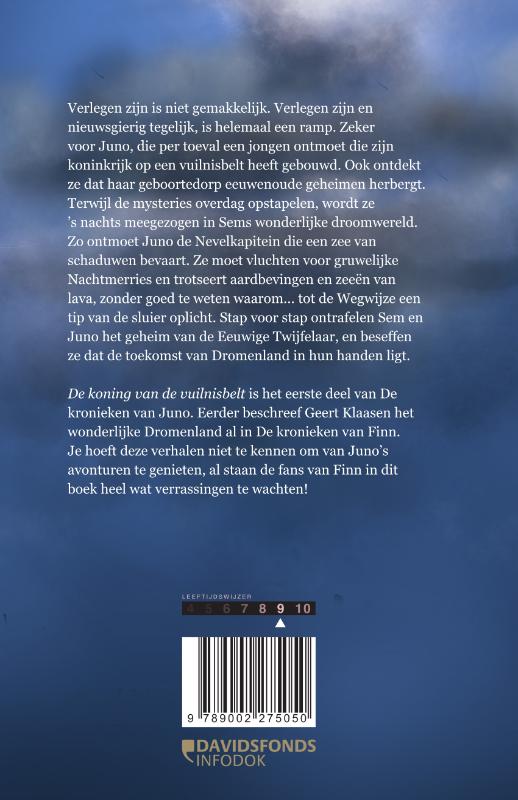 Achterkant van De koning van de vuilnisbelt