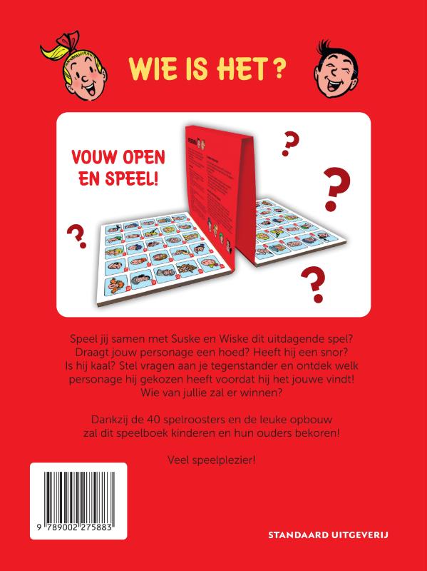 Achterkant van Wie is het?
