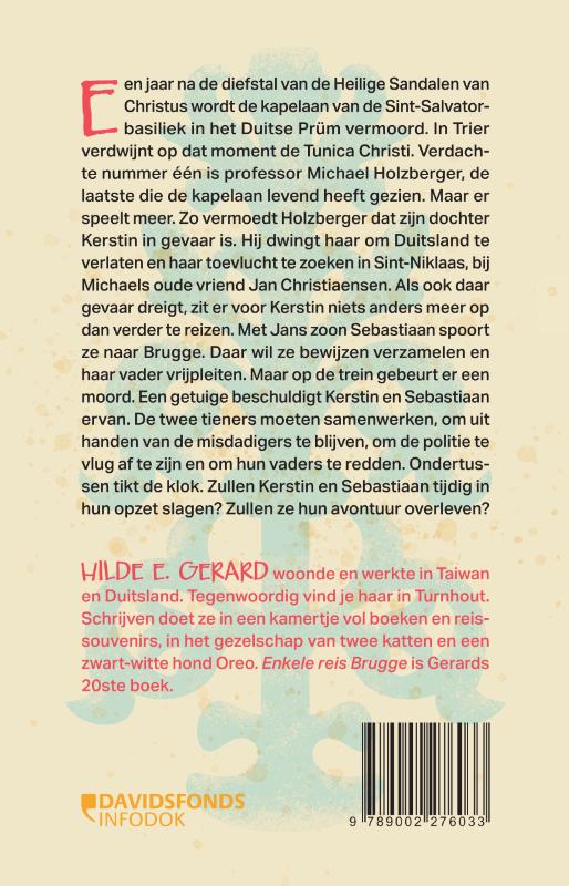 Achterkant van Enkele reis Brugge