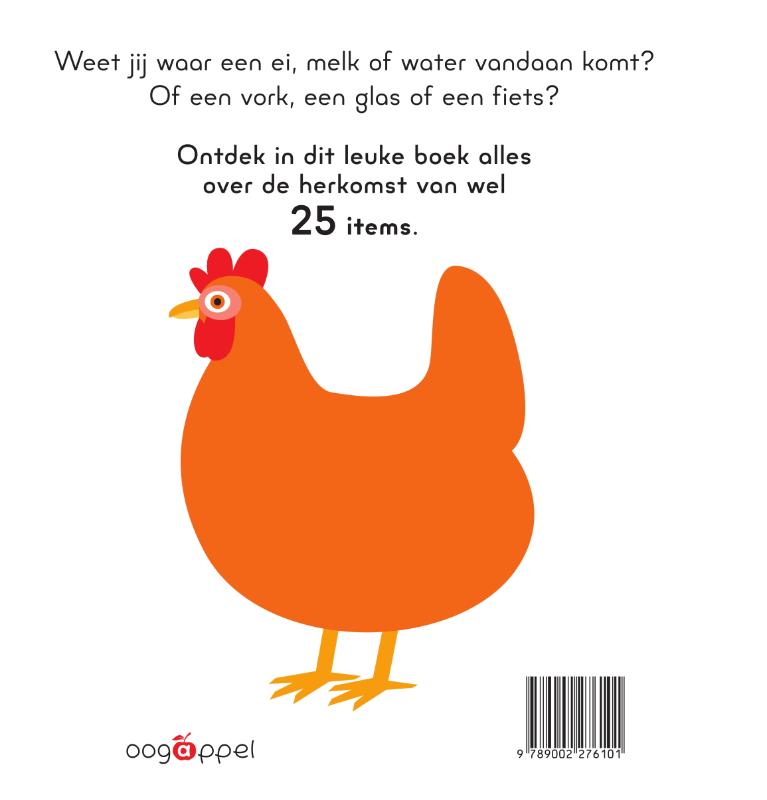 Achterkant van Waar komt dat vandaan?