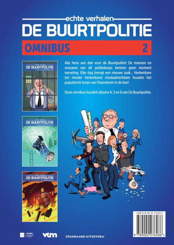 Achterkant van De Buurtpolitie Omnibus 2