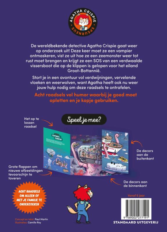 Achterkant van Zonder vrees