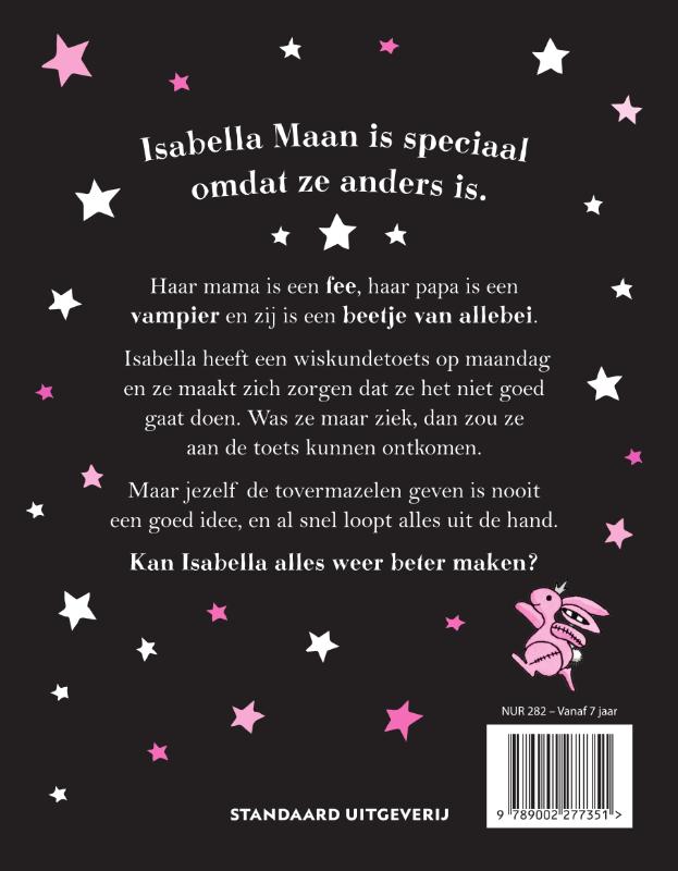 Achterkant van Isabella is ziek