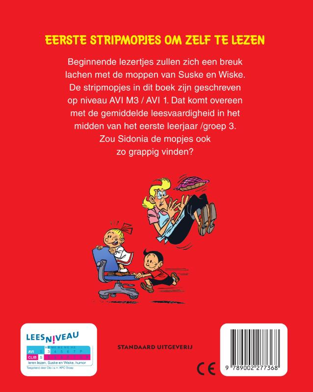 Achterkant van Eerste stripmopjes om zelf te lezen