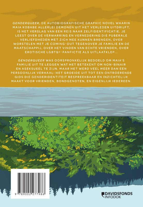 Achterkant van Gender Queer