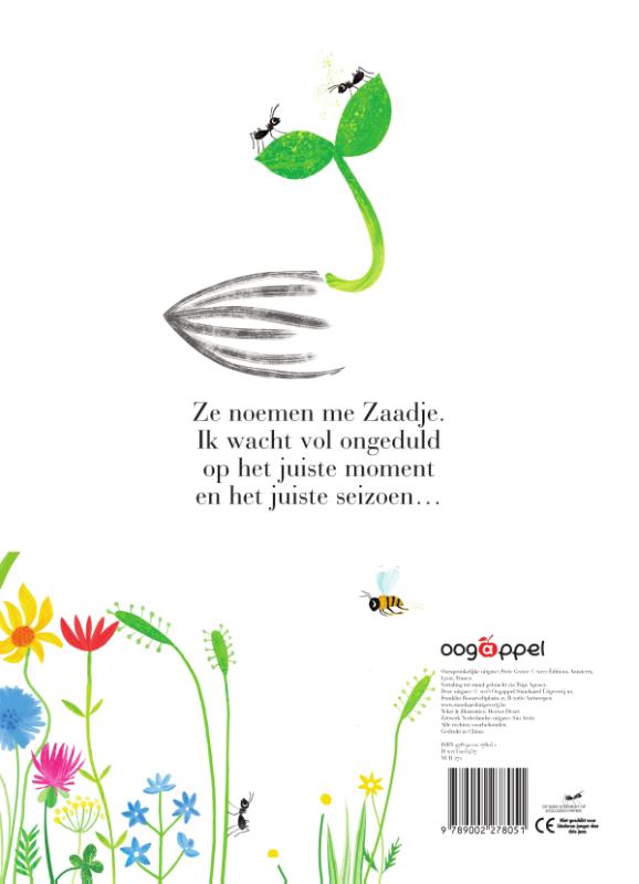 Achterkant van Zaadje