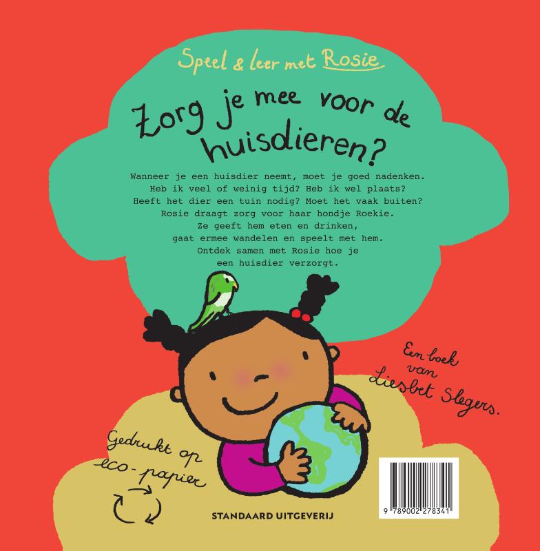 Achterkant van Zorg je mee voor de huisdieren?