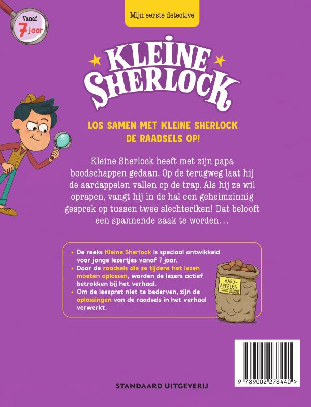 Achterkant van Het aardappelmysterie