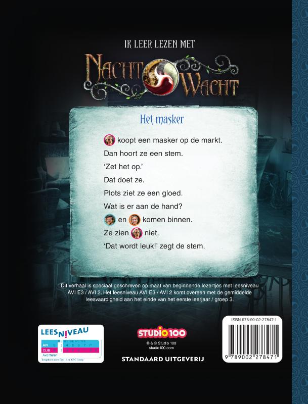 Achterkant van Het masker