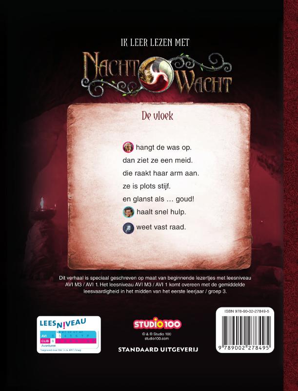 Achterkant van De vloek