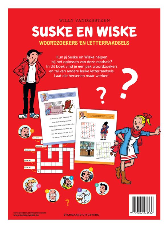 Achterkant van Woordzoekers en letterraadsels