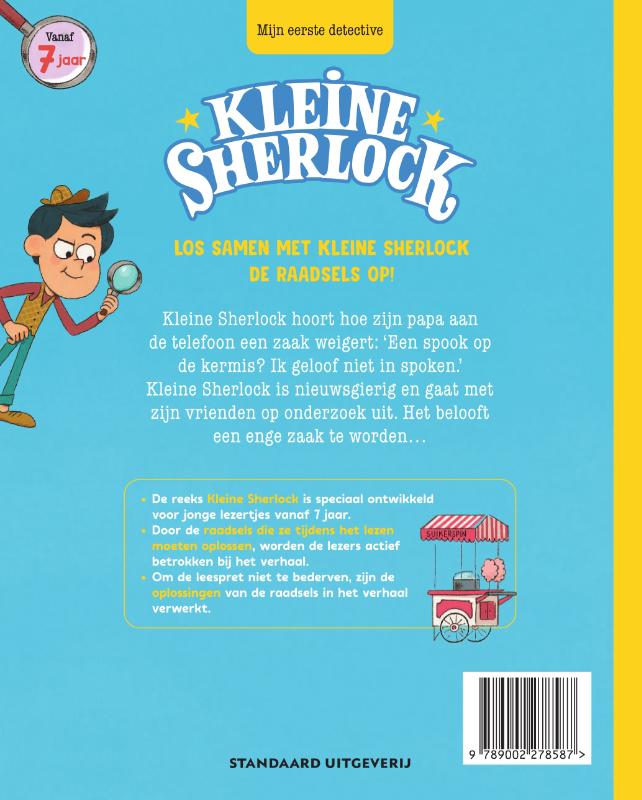 Achterkant van Een spook op de kermis?