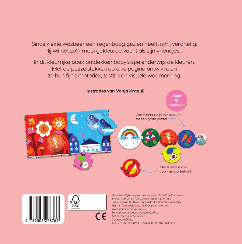 Achterkant van Alle kleuren van de regenboog
