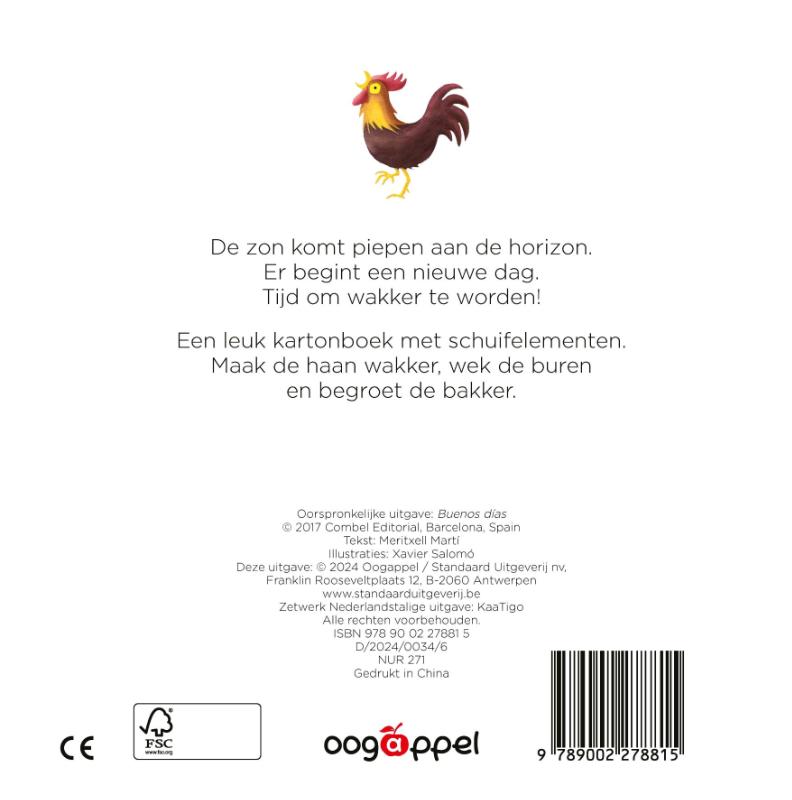 Achterkant van Goeiemorgen!