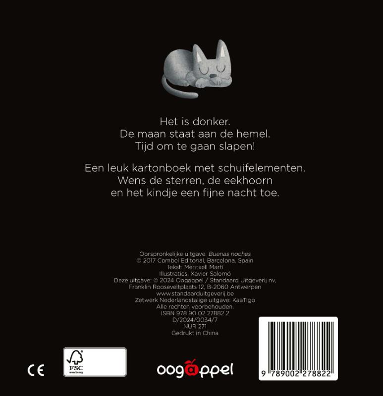 Achterkant van Slaap zacht