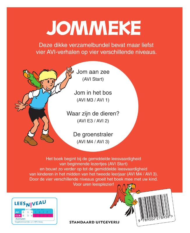 Achterkant van Mijn grote AVI-leesboek 2