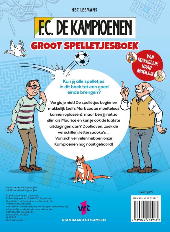 Achterkant van Groot spelletjesboek