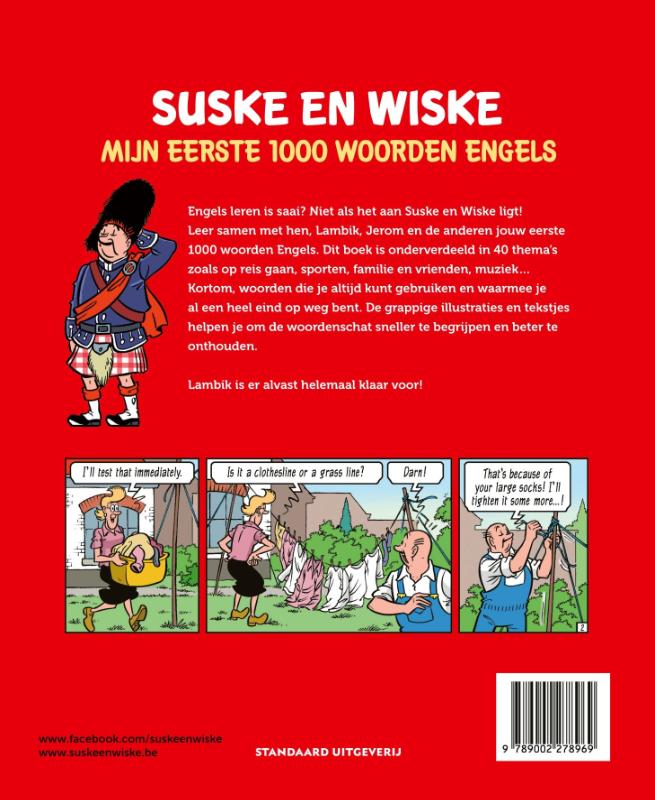 Achterkant van Mijn eerste 1000 woorden Engels