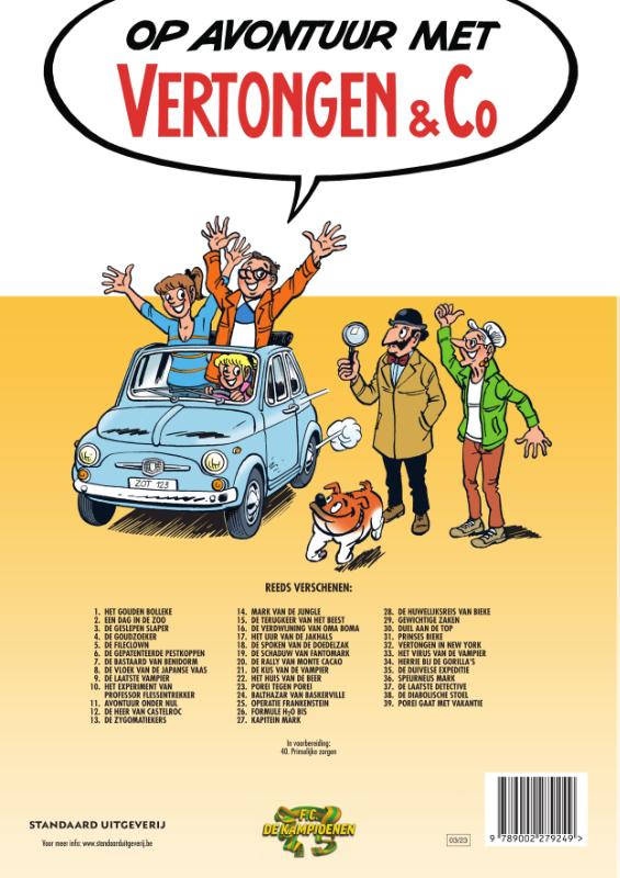 Achterkant van Porei gaat met vakantie