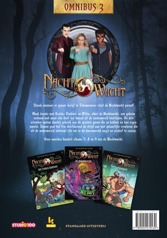 Achterkant van De Nachtwacht Omnibus 3