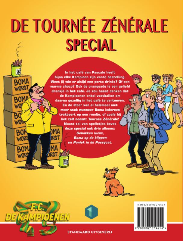 Achterkant van De Tournée Zénéral special