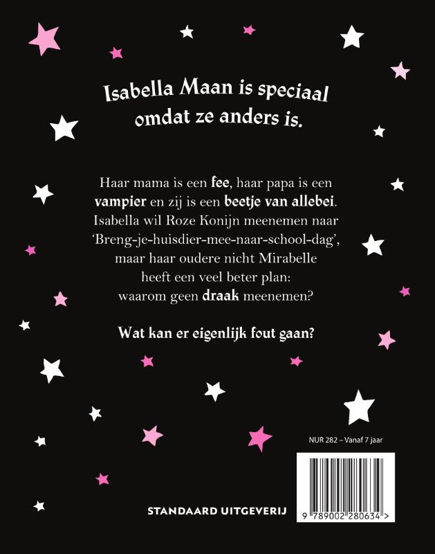 Achterkant van Isabella en de draak