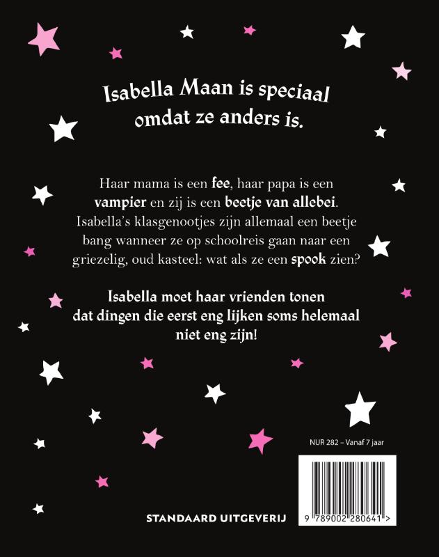 Achterkant van Isabella en het spookkasteel