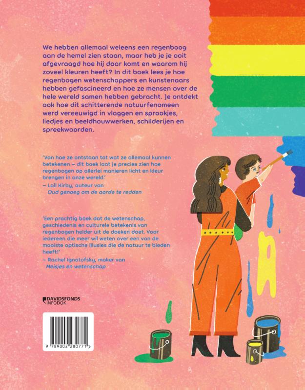 Achterkant van Over de regenboog