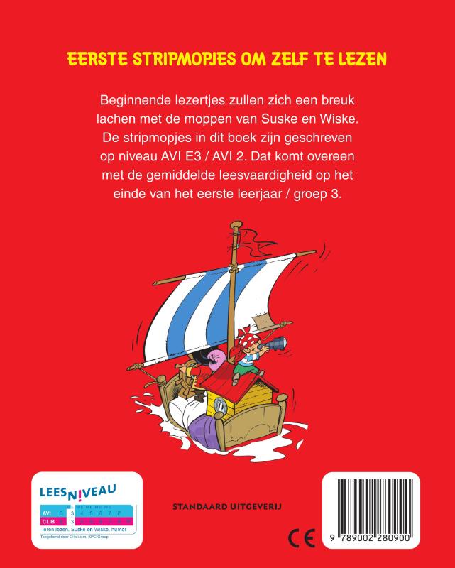 Achterkant van Eerste stripmopjes om zelf te lezen