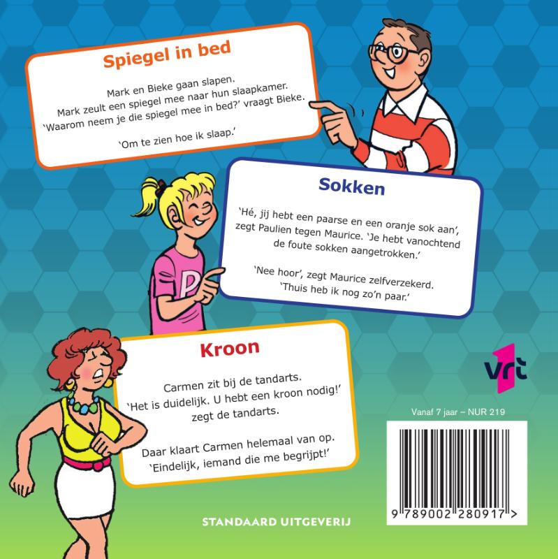 Achterkant van Gigagek moppenboek