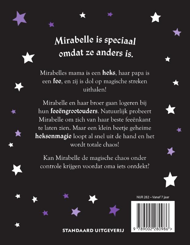 Achterkant van Mirabelle en de magische chaos